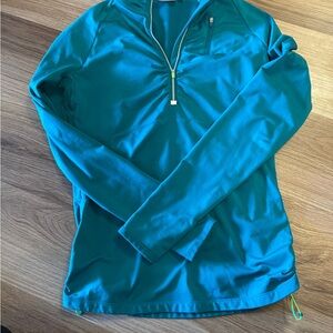 Women’s Athleta quarter zip teal